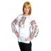 Embroidered blouse "Rainbow Flowers"